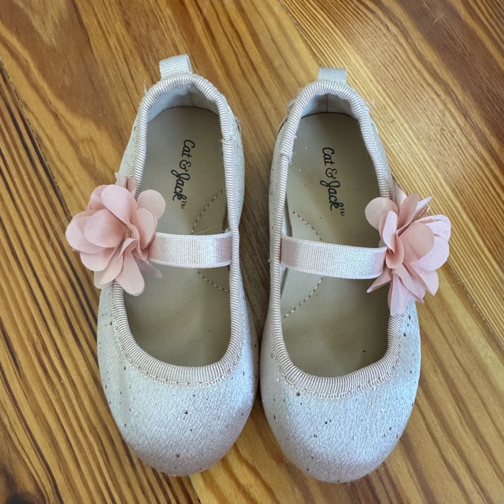Cat & Jack Pink Dress Shoes with Mary Jane Style